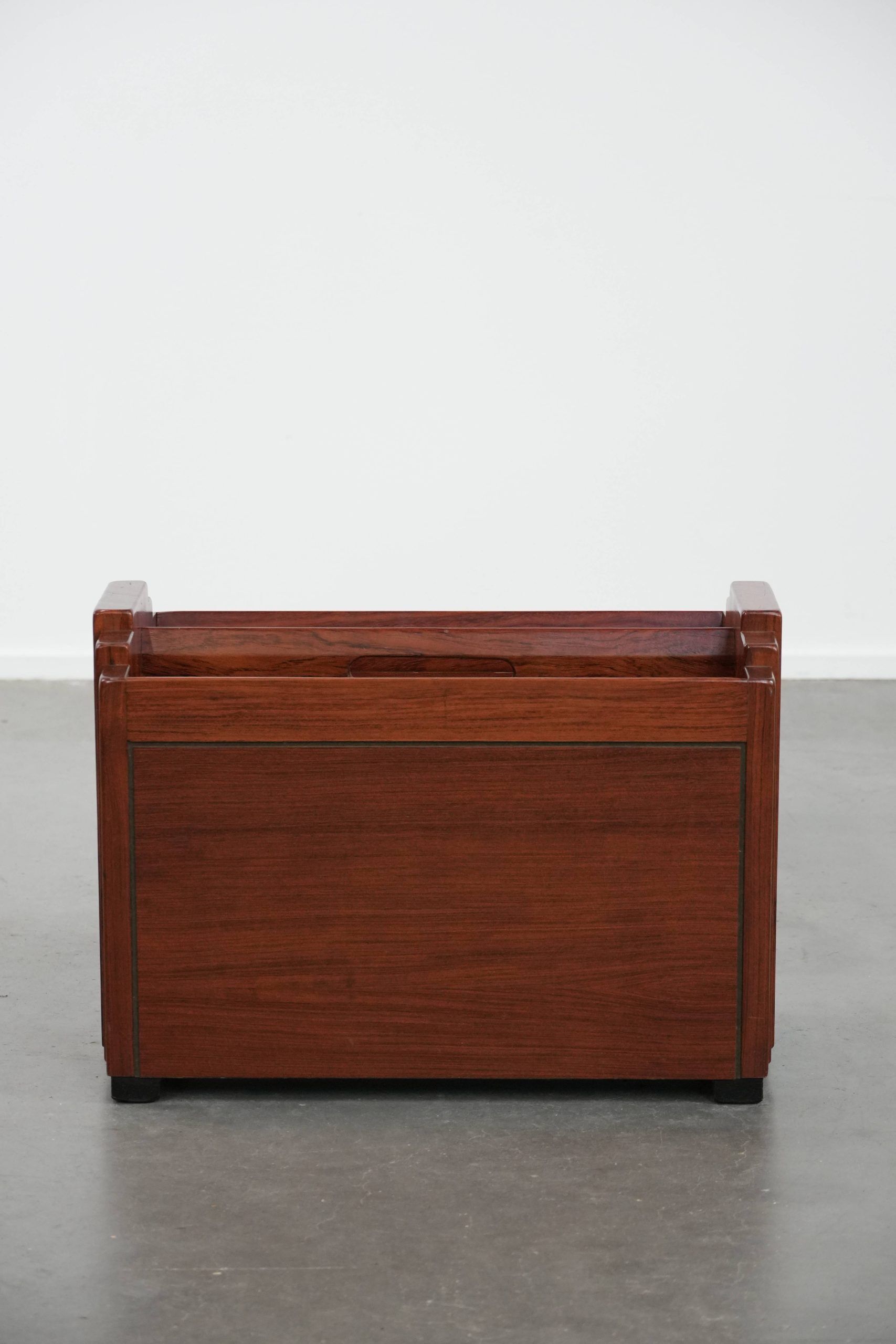 Luxury and beautiful Art Deco magazine rack