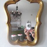 Golden mirror 29x36cm