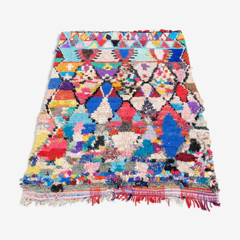 Berber handmade cotton rug 145x185 cm
