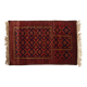 Vintage Baluch prayer rug in wool, Afghanistan 1940s.