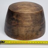 Hat form on solid wood stand, 1900s period