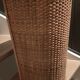 Vintage bamboo and rattan umbrella stand
