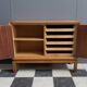 wood sideboard 2doors and drawers inside 1970s