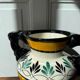 Vase Quimper en céramique – décor peint main