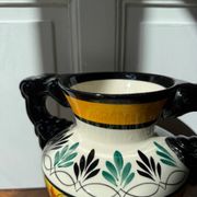 Vase Quimper en céramique – décor peint main