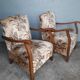 Pair of armchairs toads ep art deco 1930/40