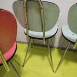 4 chairs formica year 1970