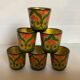 Lot de six coquetiers russe