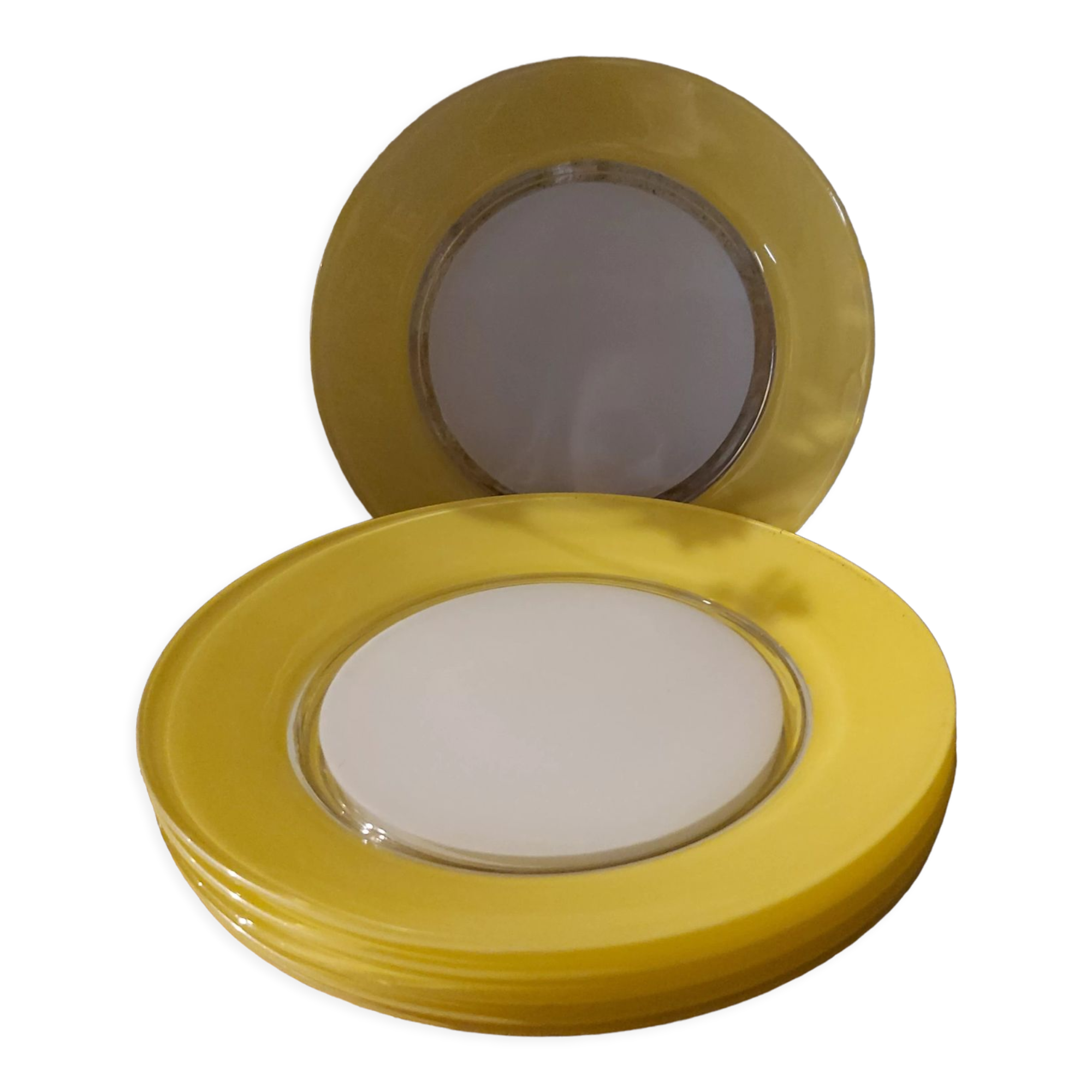 6 Duralex flat plates