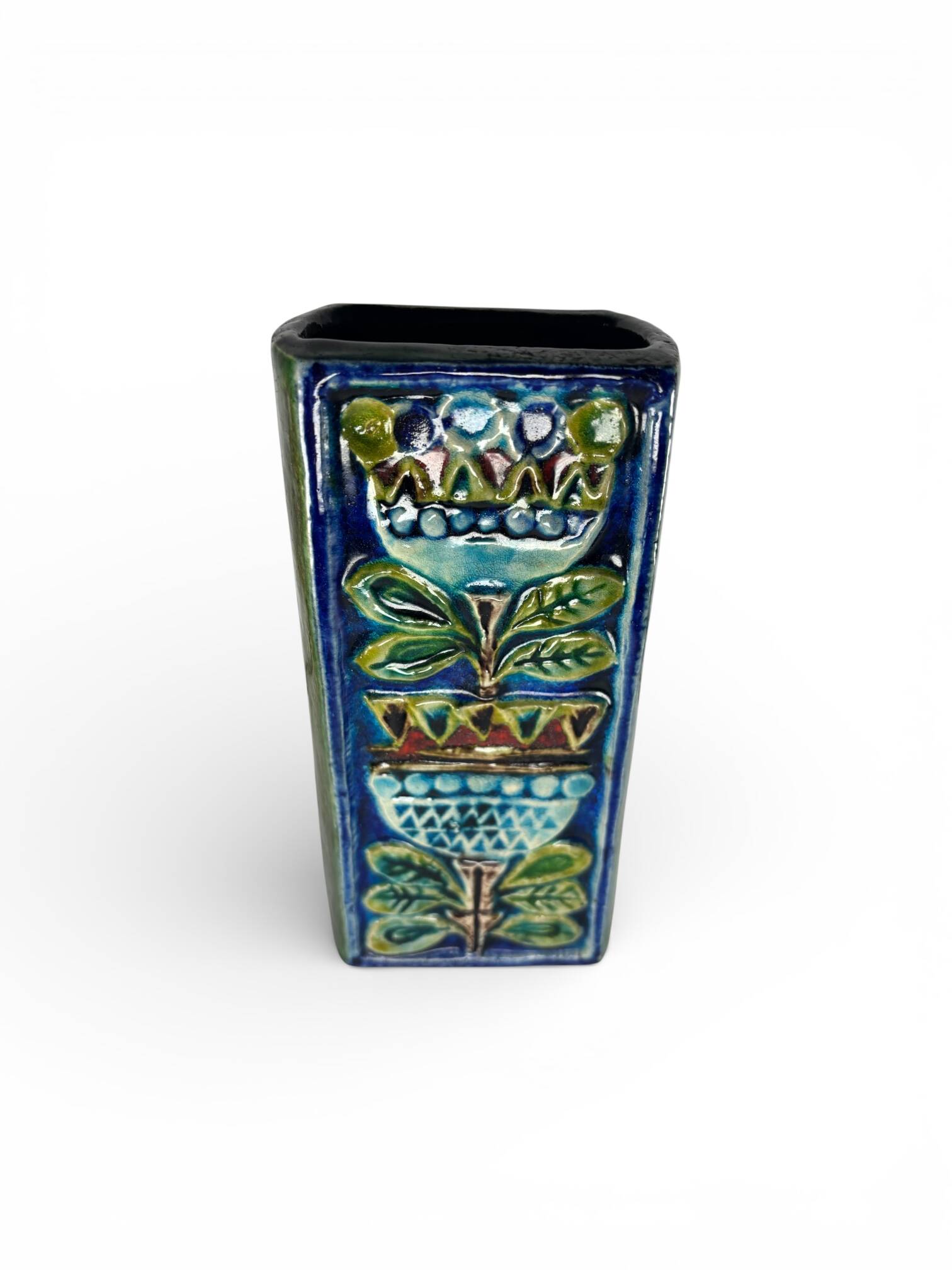 Fat Lava vase in ceramic Schramberg – Germany, 1960s