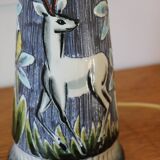 Scandinavian ceramic lamp base by Tilgmans Keramik