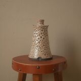 Soliflore vase ceramic pyrite sandstone minimalist design handmade Scandinavian pottery