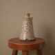 Soliflore vase ceramic pyrite sandstone minimalist design handmade Scandinavian pottery