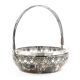 Fruit basket, Art Nouveau, silver-plated brass, WMF, Germany, early 20th century