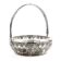 Fruit basket, Art Nouveau, silver-plated brass, WMF, Germany, early 20th century