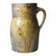 Large antique stoneware jug from Puisaye, pyritic, late 19th century.
