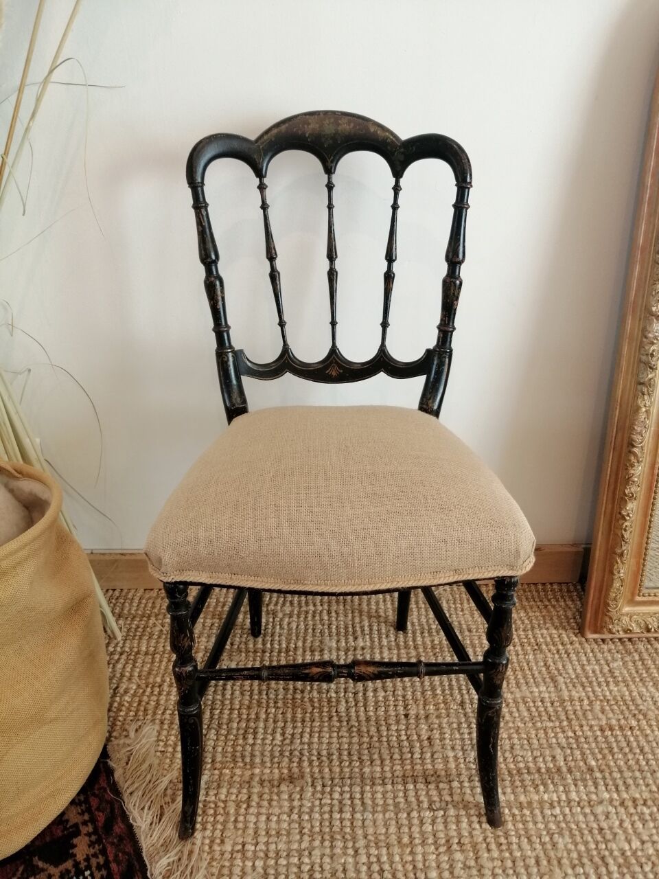 Chair Napoleon III period 19th.