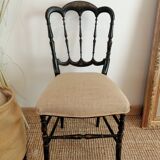 Chair Napoleon III period 19th.