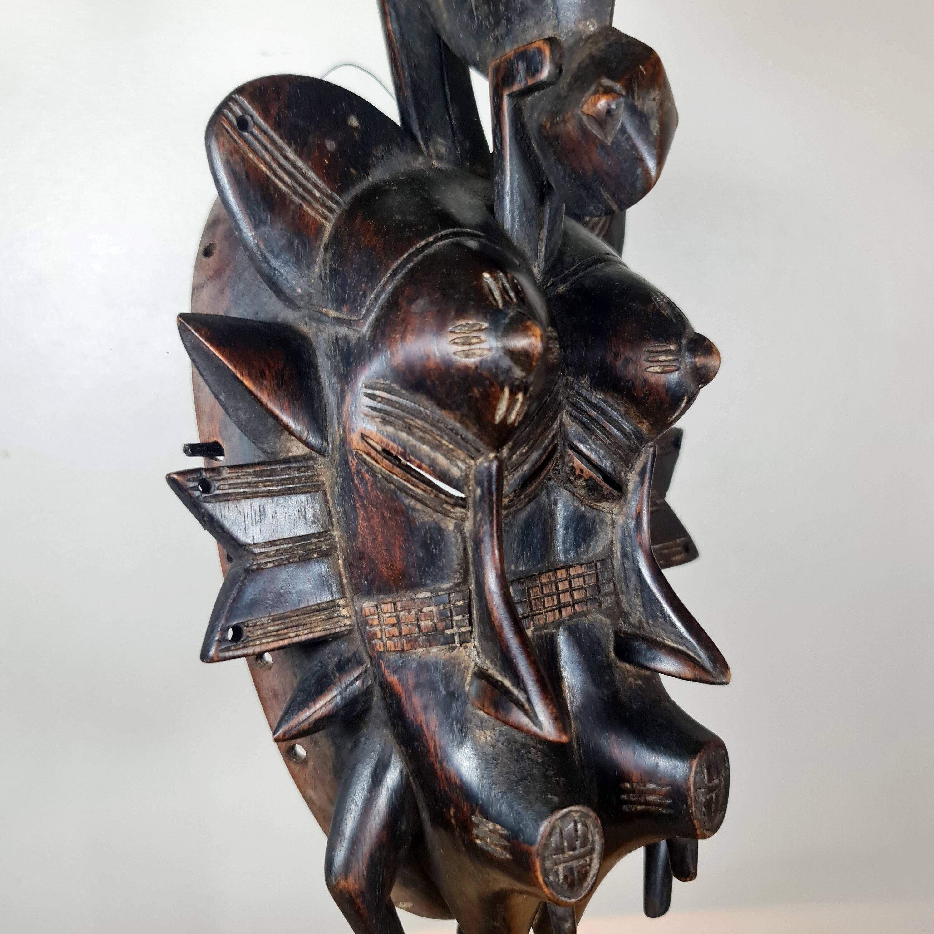 Keplié Mask - Senoufo - 30 cm - Ivory Coast