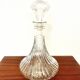 Twisted crystal decanter