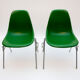 Duo de chaises DSS de Charles et Ray Eames, édition Herman Miller, 1969