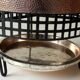 Space Age handmade umbrella stand, made of metal, iron and copper, vintage from the 60s