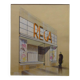 Boutique in Paris, Rega - large original architectural drawing - 1949 - Marc Saunier