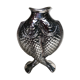 Christofle silver metal soliflore vase