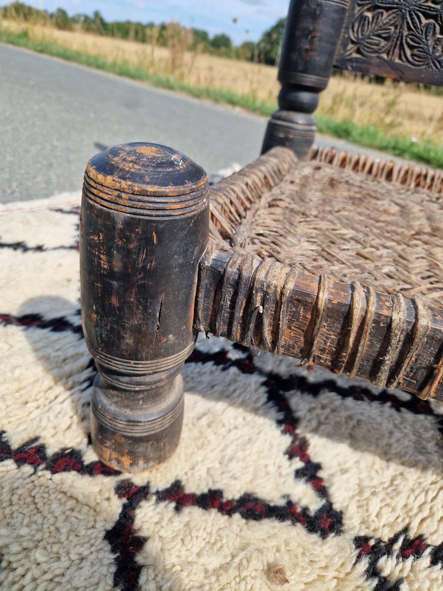 Traditional chair from Pakistan