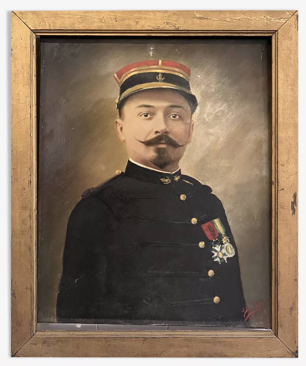 Oil on canvas by Jacques Dupiellet