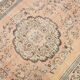 Madallion classic style distressed rug 266x161 cm