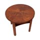 Round coffee table, Mid-Century, Art Deco, after renovation, Germany, 1960s