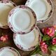 Set of 6 antique deep plates - Saint Amand Céranord