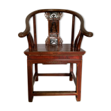 Chinese red laqué chair