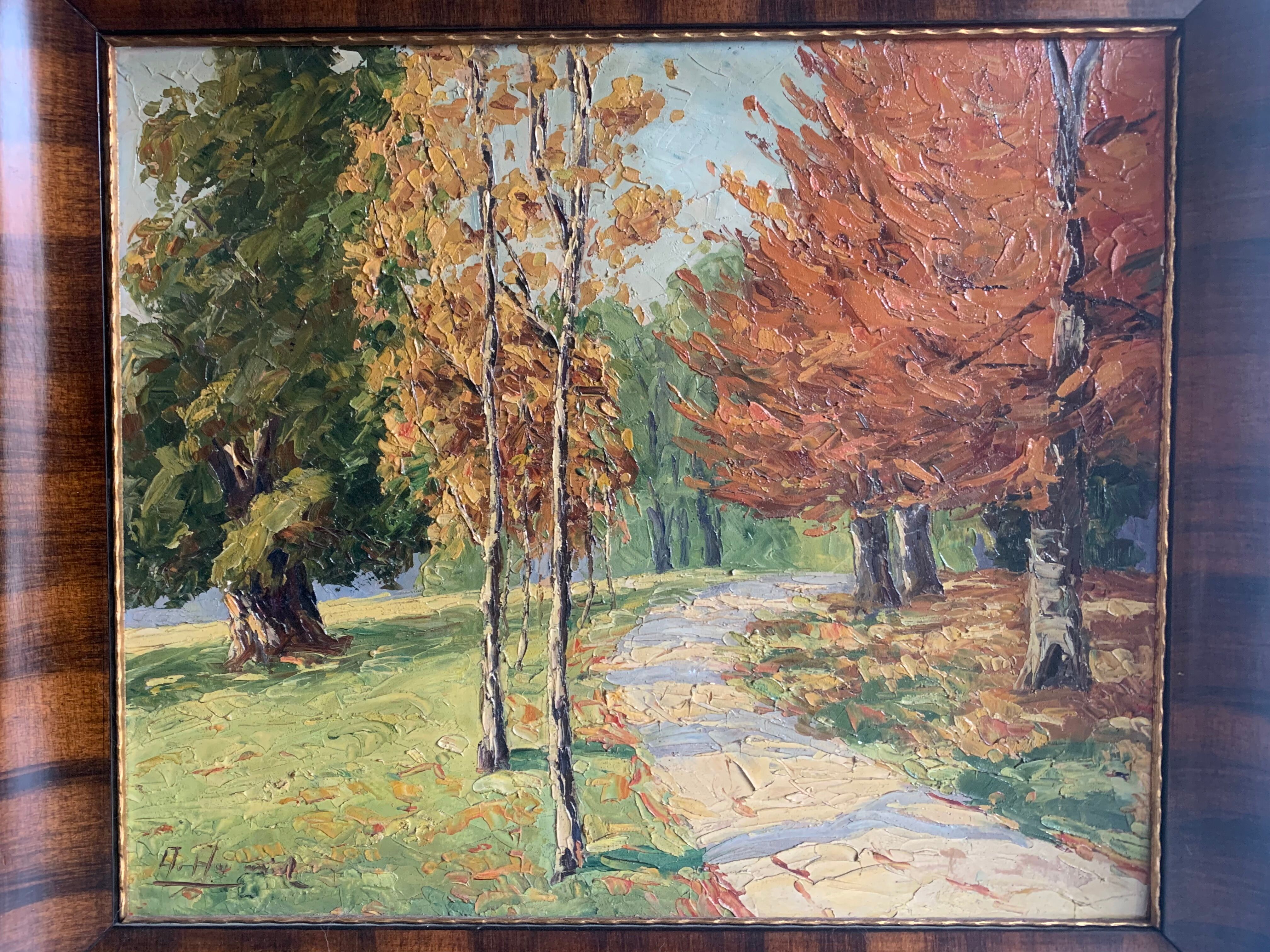 Autumn landscape, ca.1910