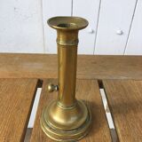 Brass pusher candle holder