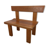 Pierre Chapo S35 elm bench