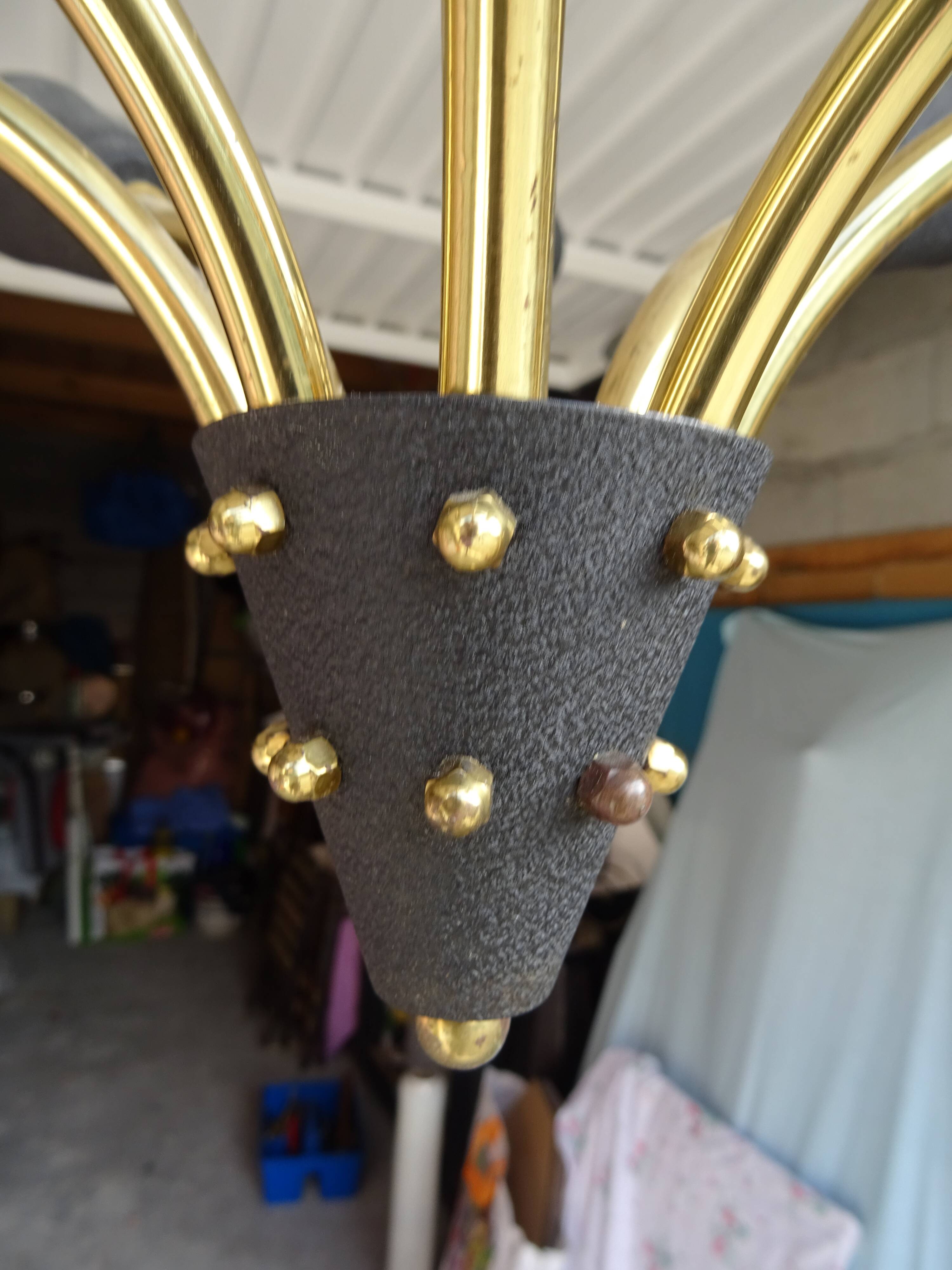 Vintage rockabilly sputnik chandelier from the 60s