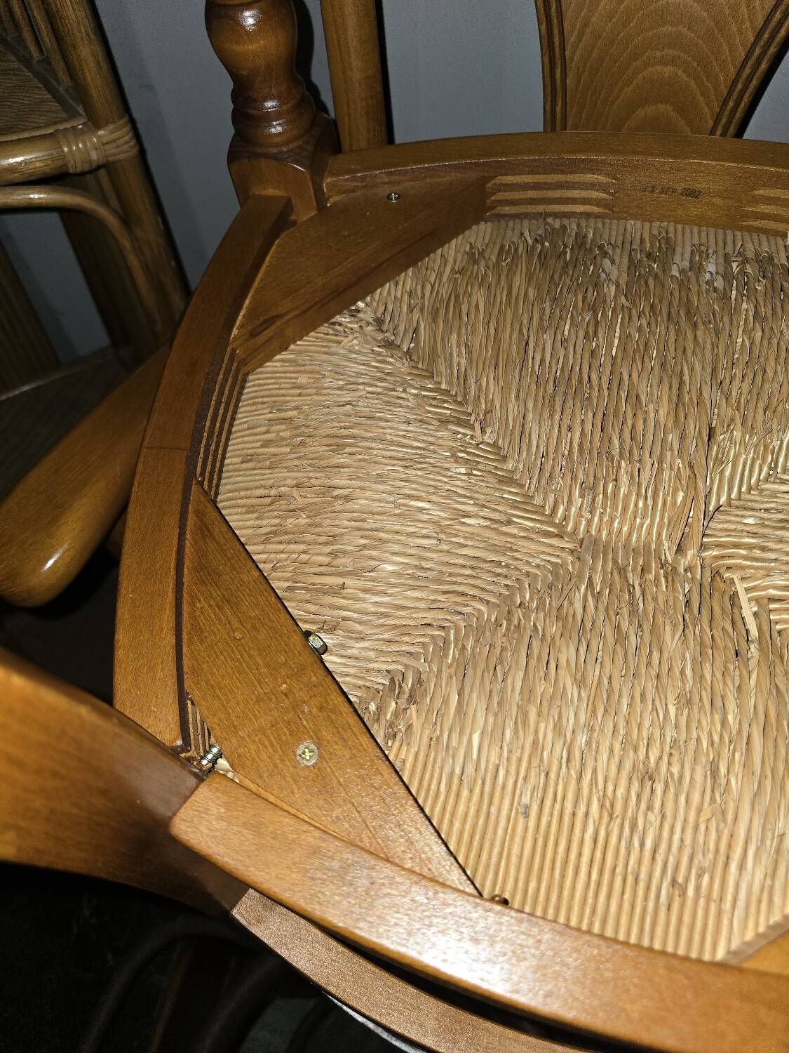 Set of 4 chairs - Provencal style armchairs