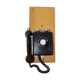 Black bakelite phone