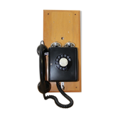 Téléphone bakélite noir
