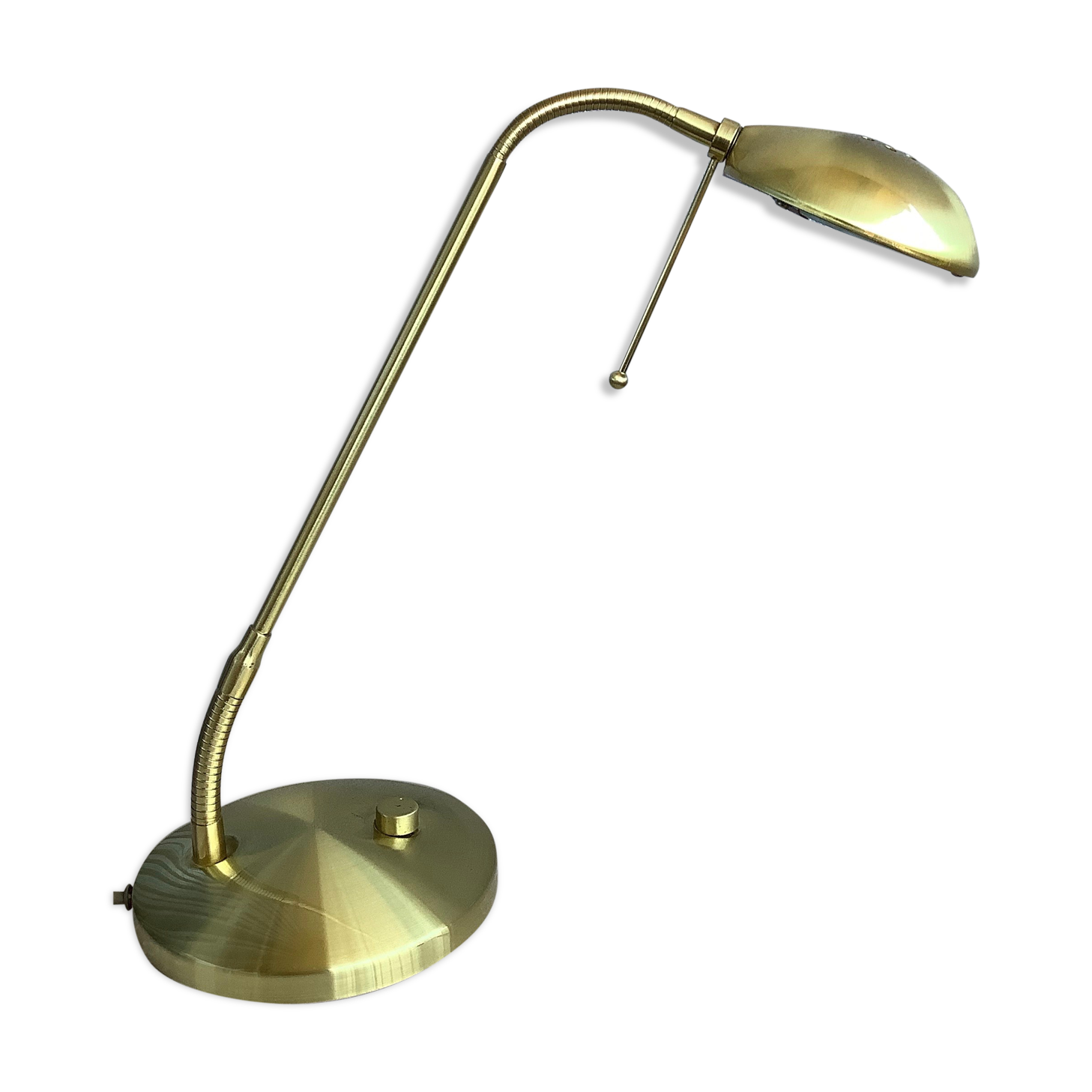 brass desk lamp