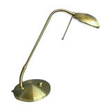 Flexible brass desk lamp