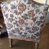 Velvet sofa bed from Genoa and armchairs