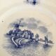 Série de 11 assiettes plates, faïence hollandaise, début XX