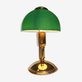 Green mushroom lamp