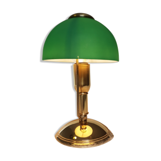 Green mushroom lamp