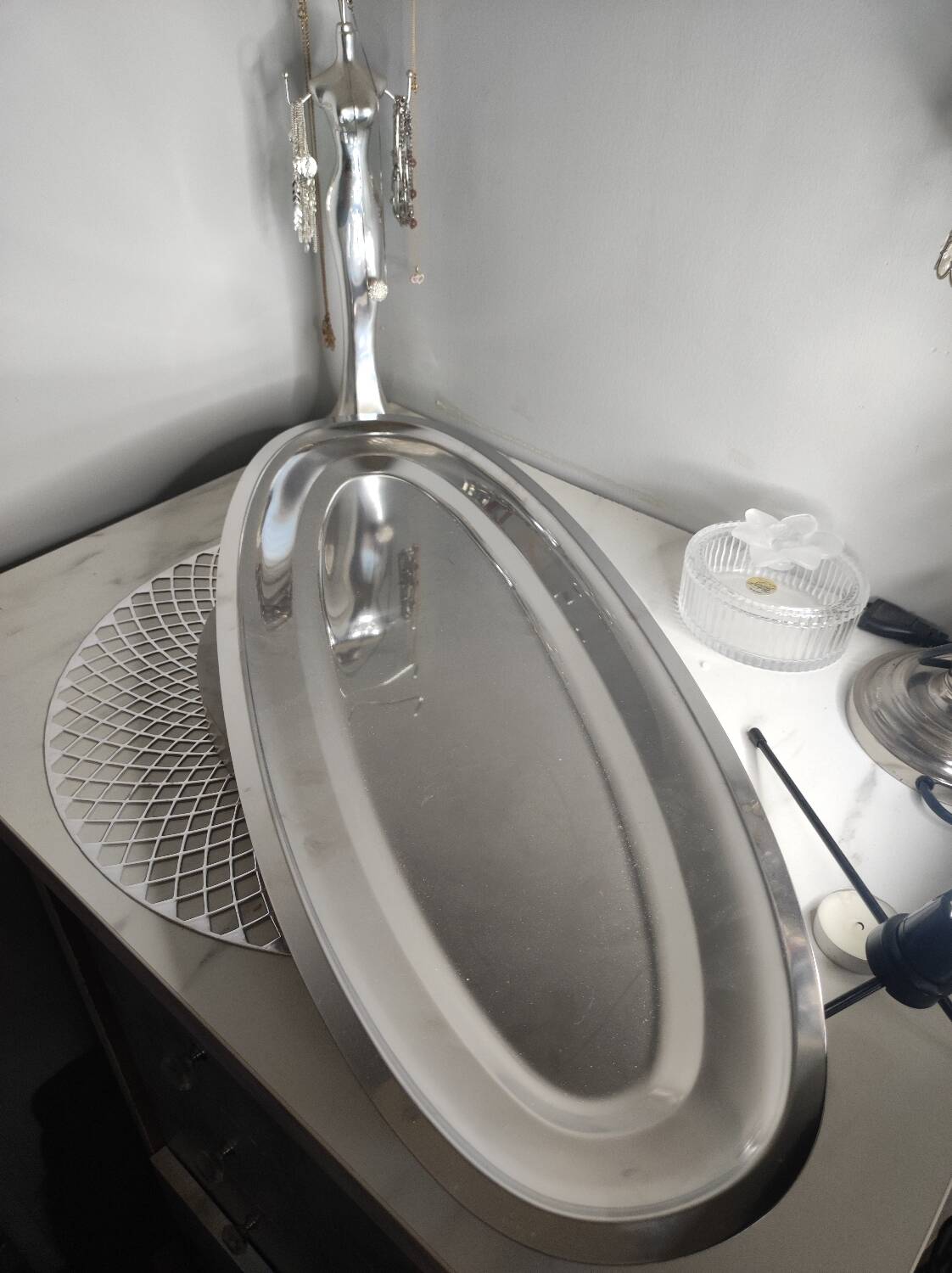 Stainless steel tray