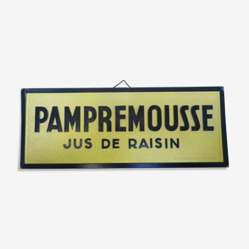 Pampremousse advertising poster, juice of reason by designer Ets Bouché - Vallotton -Years 60