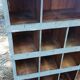 Workshop furniture with double-sided lockers